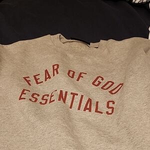 Essentials Heather Gray Crewneck